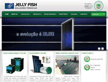 Tablet Screenshot of jellyfish.com.br